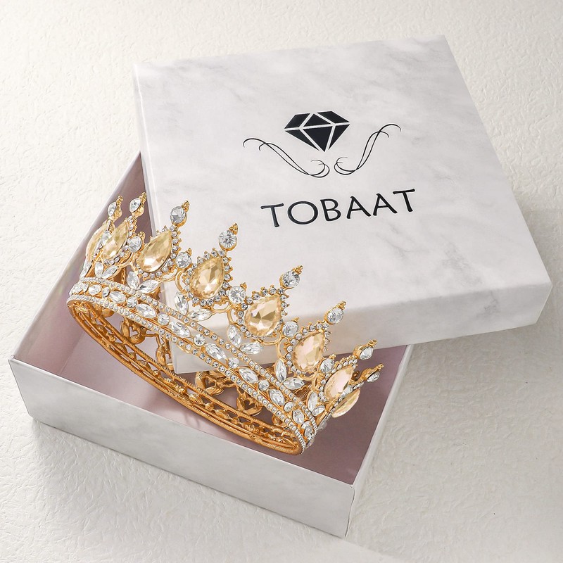 Queen Crowns for Women Rhinestone Wedding Crowns and Tiaras Princess
