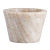 Santa Barbara Design Studio Table Sugar Marble Pinch Pot, 2-Inch