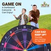 73cm XL Large Kids Dart Board Set, Double-Sided Velcro Dart
