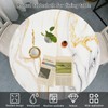 FwQoFvk Elastic Edge Round Tablecloth, Table Cover with Exquisite Patterns,