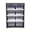 Reptile Breeding Cabinet with 8PCS Acrylic Feeding Box Insect Feeding