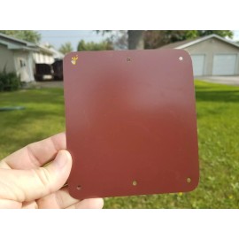 VTG Original NOS U.S. Forest Service Survey Location Aluminum Metal Poster Sign