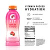 Gatorade Fit Electrolyte Beverage, Healthy Real Hydration, Watermelon Strawberry, 16.9.oz