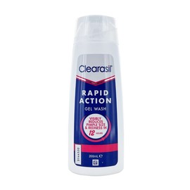 Clearasil Rapid Action Pimple Cleanse Gel Face Wash 200ml