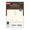 Filofax Pocket week per page 4 language cotton cream 2026