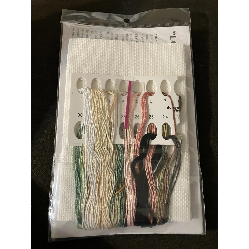 Janlynn Sealed Counted Cross Stitch Kit 997-2317 10"x10" Janlynn Needlecraft