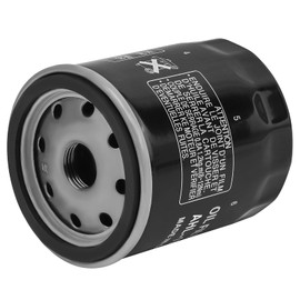 AHL Motorcycle Oil Filter Application: Harley XL1000 XL1200C XL1200CX XL1200L XL1200N XL1200R XL1200S XL1200T XL1200T XL1200V XL1200X (Black) Compatible Car Various Oil Element Durable Repair Spare