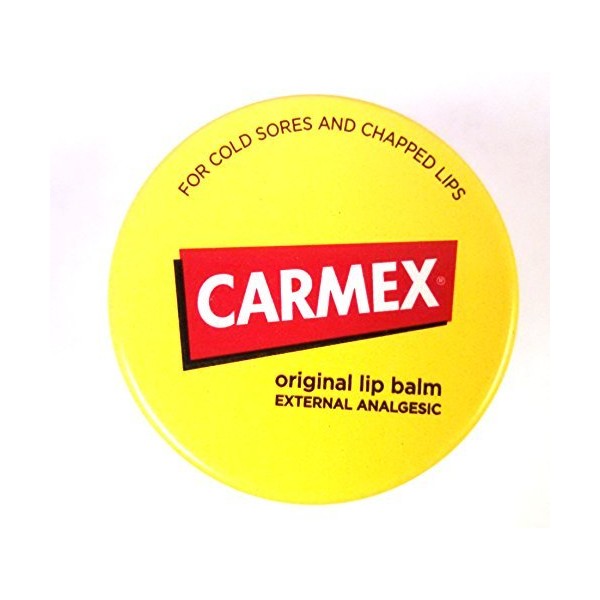 Carmex Classic Lip Balm Medicated Jar 0.25 Ounce (Pack of 1)