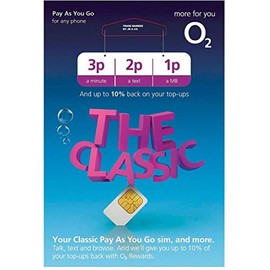 Unimobiles o2 £5/month UNLIMITED UK Calls and SMS Text Messages. £10 minimum topup. Pay as you Go Prepay Simcard.