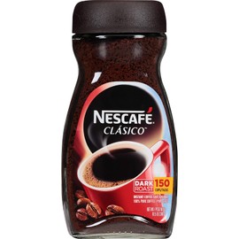 NESCAFE CLASICO Dark Roast Instant Coffee 10.5 oz. Jar