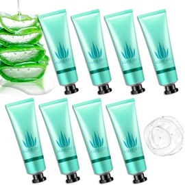 8 Geles De Aloe Vera Para Rostro Y Piel, Gel Orgánico De Aloe Vera, Crema Hidratante Para Después Del Sol(Tamaño De Viaje), Loción Hidratante Para El Cuidado De La Piel, Loción Para Después