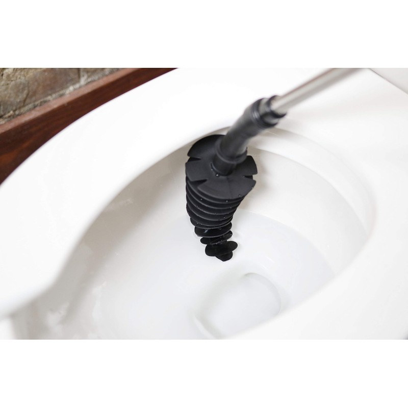 ToiletShroom Revolutionary Plunger, Squeegee, Clog Remover, Drain Cleaner, Bathroom Toilet