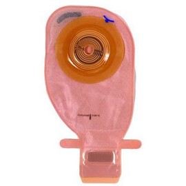 Assura 1-Piece Drainable Pouch Cut-to-Fit Convex 3/4" - 1-3/4", Opaque - 10 Each / Box