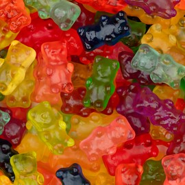Kervan Candy Bebeto 12 Flavor Gummy Bears - Fruity, Soft & Sweet Gummy Candy Bulk for Kids, Gift Snacks and Parties - Assorted Bear Gummies Party Size Bag (5 lbs)