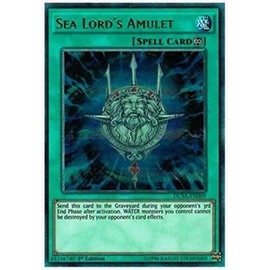 yugioh - Sea Lord's Amulet DUSA-EN009 Ultra Rare 1st Edition - Duelist Saga