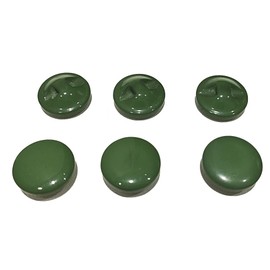 Hemispherical Resin Nazarene Buttons, 144 Pieces/Tube, Available in 13 Colors and 4 Sizes for Crafts, Sewing, Clothing and More (3129, 15mm)