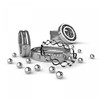 sourcing map 50pcs 14mm Carbon Steel Bearing Balls Precision Polished