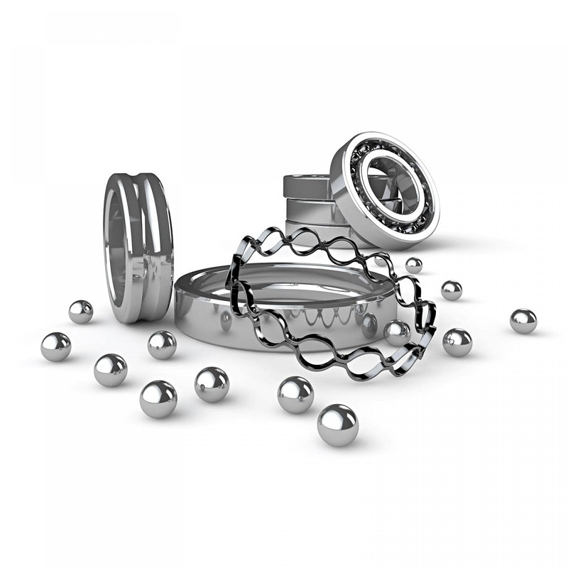 sourcing map 50pcs 14mm Carbon Steel Bearing Balls Precision Polished