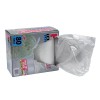 Husky 55-Gallon Clear Flap Tie Drum Liner Trash Bags 80