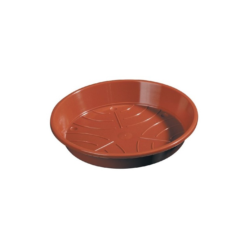 Flowerpot Trivet Standard Round Plastic 24 cm terracotta 06