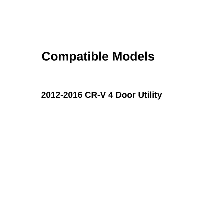 Passenger Right Side Rear Door Window Door Glass Compatible with