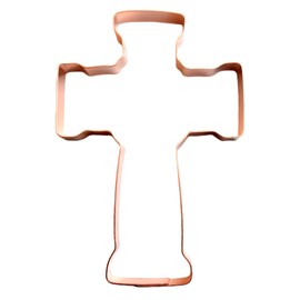 Holy Cross Copper Cookie Cutter