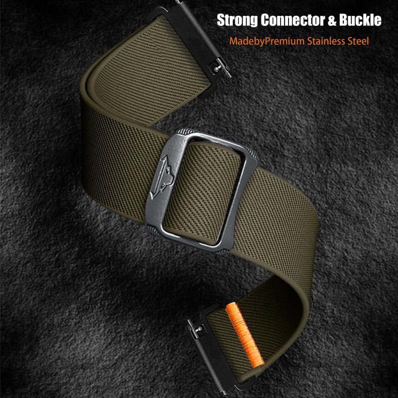 Compatible with Moto Watch 120 bands, 20mm, 22mm Quick Release