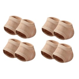 FOMIYES 2sets Cracked Heel Socks Elastic Heel Cover Comfortable Socks for Women 2pairs*2