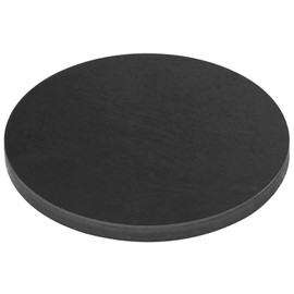 eoere 2 PCS 6" Round Weldable Heavy Duty Steel Sheet Base Plate Flat Backing Plate Disks, Flat Disc Shaped Base Plate Sheet Weld on Tabs, Thick 5/16"(7.5mm)