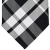 Retreez Preppy Plaid Check Woven Microfiber 2" Skinny Tie -
