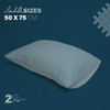Acrali Home Organic Percale Cotton Pillow Cases 2 Pack, 200