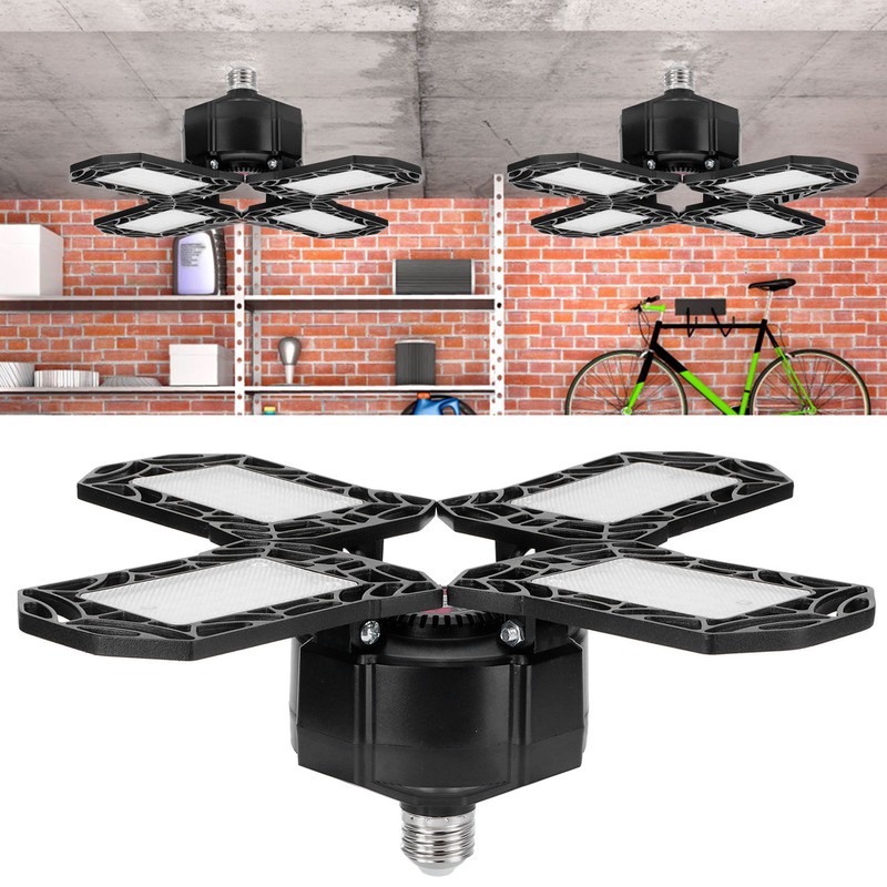 120W 96LED Mining Lamp E26/E27 Folding Ultra Bright Garage Light