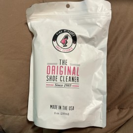 Pink Miracle NEW Pink Miracle Shoe Cleaner Kit with 8 oz Bottle & Brush for Fabric or Leather