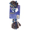 Petmate Booda Two Knot Rope Bone, Multicolored, Small