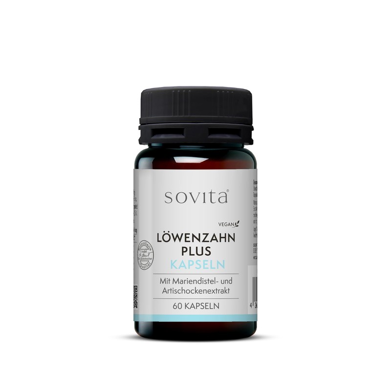 sovita Dandelion Plus Capsules | With Milk Thistle Extract &