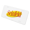 Seinfeld Logo Novelty Metal Vanity Tag License Plate