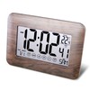 Digital Clock Alarm Clock, Radio-Controlled with Touch Screen – Calendar