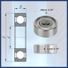 ARISELIFT 1030ZZ Deep Groove Ball Bearing Lubricated Bearing Double Metal