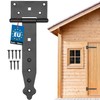 KOTARBAU Cross Hinges, 100-400 mm, Shutter Hinges, Gate Hinges, Door