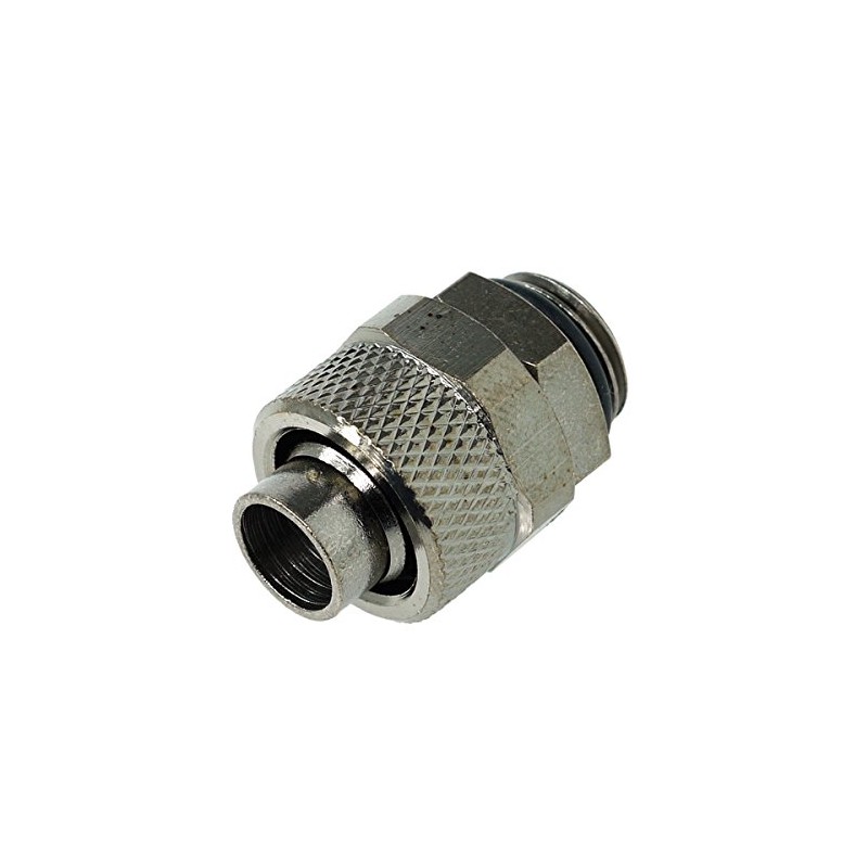 13/10mm (10x1,5mm) Anschraubtülle G1/4 - black nickel