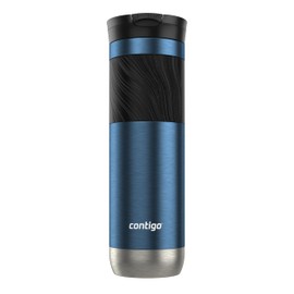 Contigo Vaso Trmico Acero Inoxidable 710 ML Azul Gloss Antiderrames Byron 2.0 Caliente Hasta por 9 Horas Libre de BPA                                 