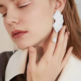 Gold Formal Earrings Statement Dangle Earrings for Women Geometric Drop Earrings Vintage Earrings Boho Jewelry