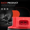 A-Premium (Red) Engine Ignition Coil Pack Compatible with Ford F-150,
