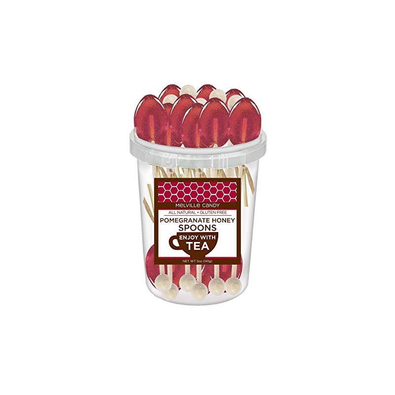Pomegranate Flavored Honey Spoon (30 Count)