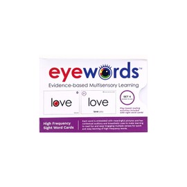 Eyewords - Multisensory Sight Word Phonics Flash Cards - Kinesthetic Learning Approach, Set #4, Words 151-200