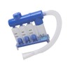 Respiratory Trainer Deep Breathing Lung Exerciser 3 Ball Inhaling Breath