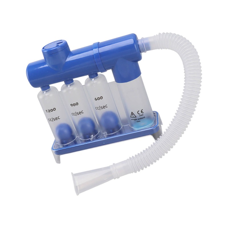 Respiratory Trainer Deep Breathing Lung Exerciser 3 Ball Inhaling Breath