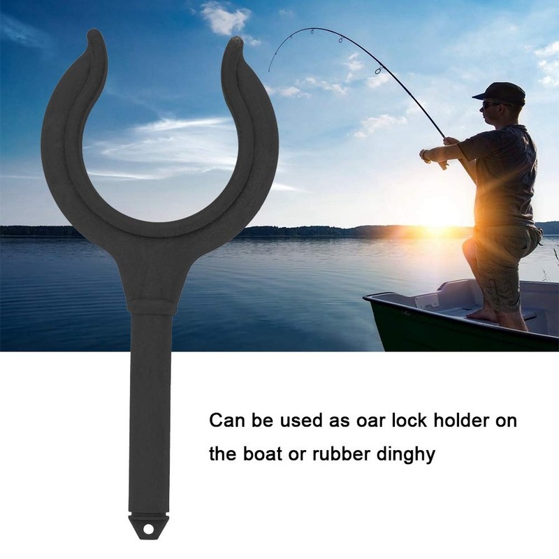 2 Pcs Boat Oar Lock Durable Marine Rowlock Horn Side