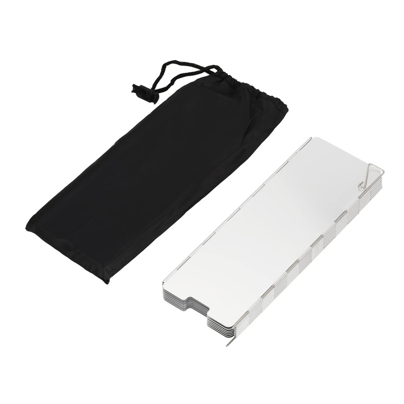 SEADYSKY 14 Plates Camping Stove Windshield Foldable Stove Windscreen for