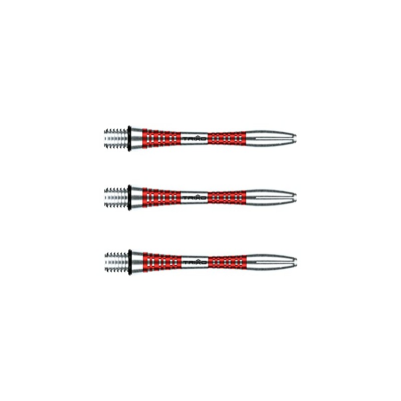 WINMAU Triad Aluminium Red Short Shafts (Shafts) - 1 Set